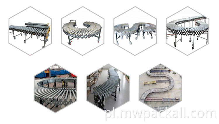 Wytrzymały przenośnik paska z silnikiem ze stali nierdzewnej